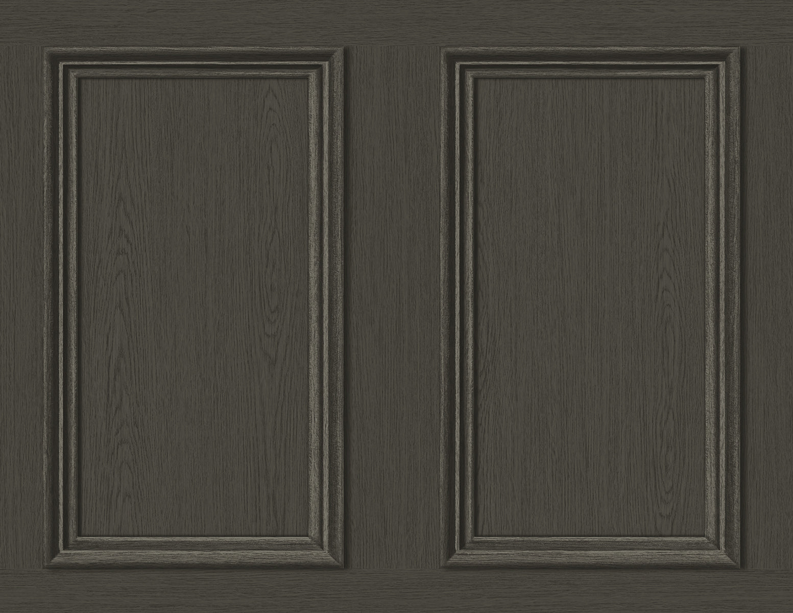 Seabrook Designs Faux Wood Panel Charcoal Wallpaper SG11810