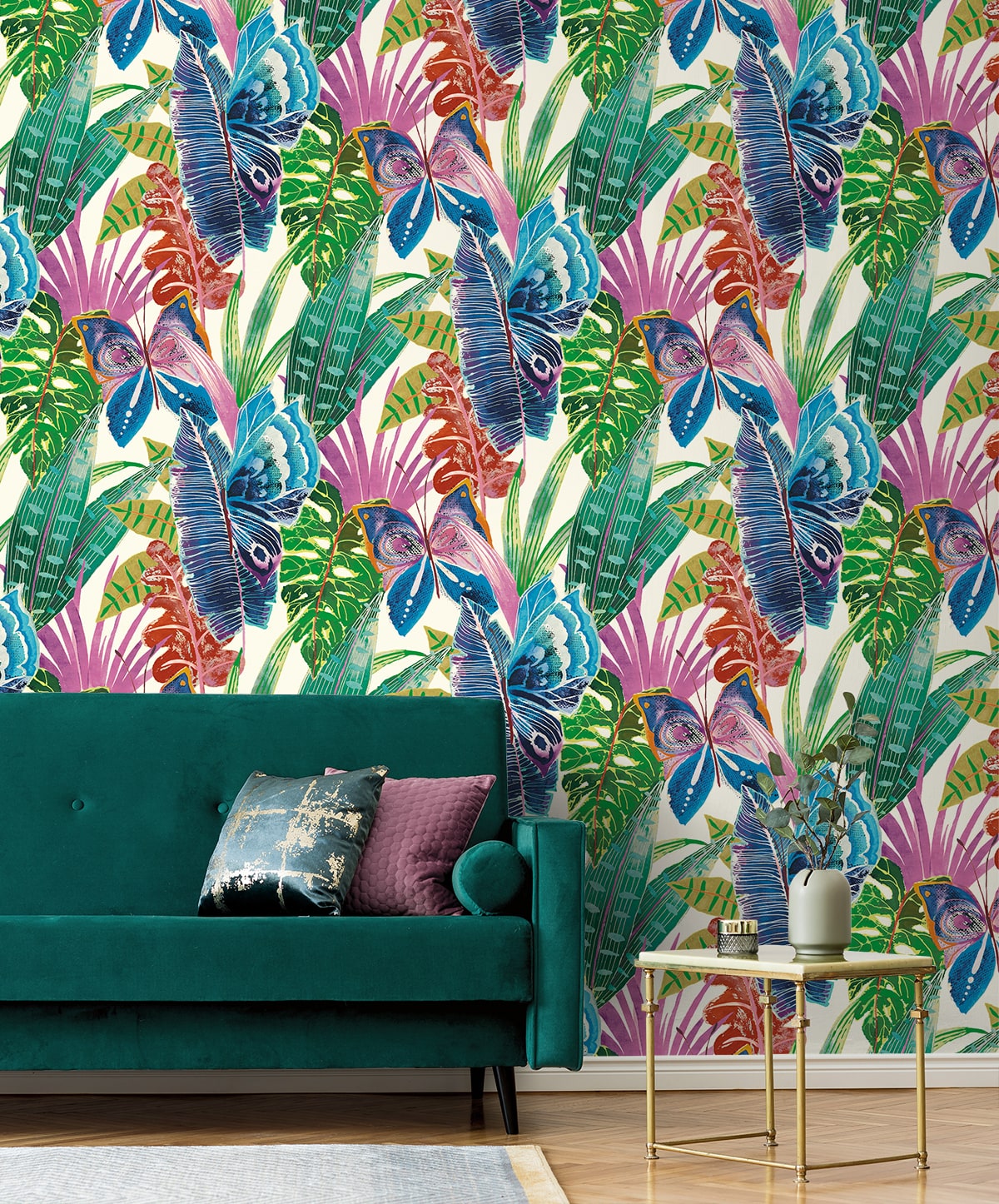 Seabrook Designs Mariposa Jewel Box Wallpaper SG12201