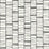 Seabrook Designs Organic Stripe Monochrome Wallpaper Sample SG12500