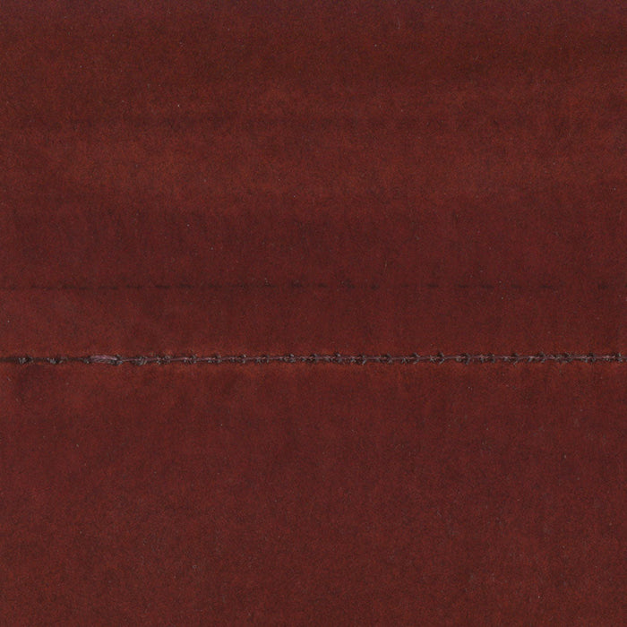 Maya Romanoff Stitched Horizontal Lacquered Rust Wallpaper Sample MR-SH-36-203-L