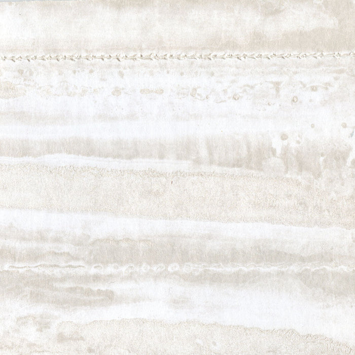 Maya Romanoff Stitched Horizontal Metallic White Wallpaper Sample MR-SH-58-X15-O