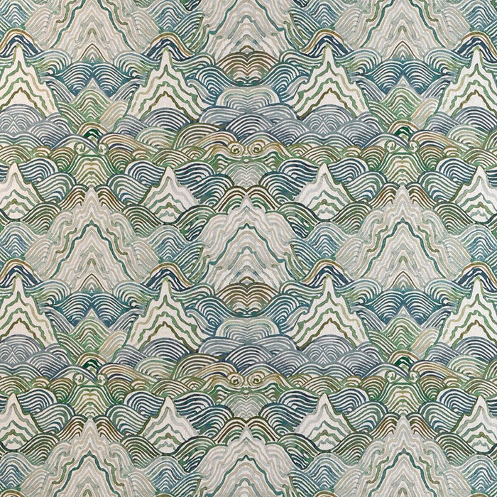 Kravet Couture Shangri La Verde Fabric Sample SHANGRI LA.3.0