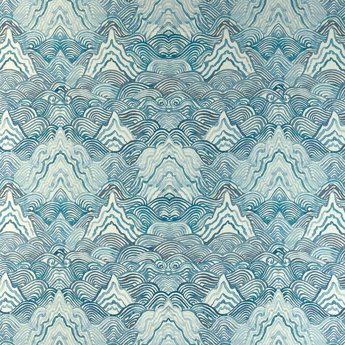 Kravet Couture Shangri La Indigo Fabric SHANGRI LA.5.0