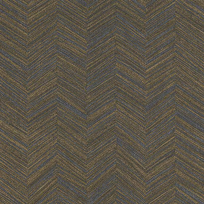 York Raised Chevron Royal Blue Wallpaper SI25364