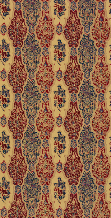 Le Manach Batik Raisin Rouge Wallpaper LP105005