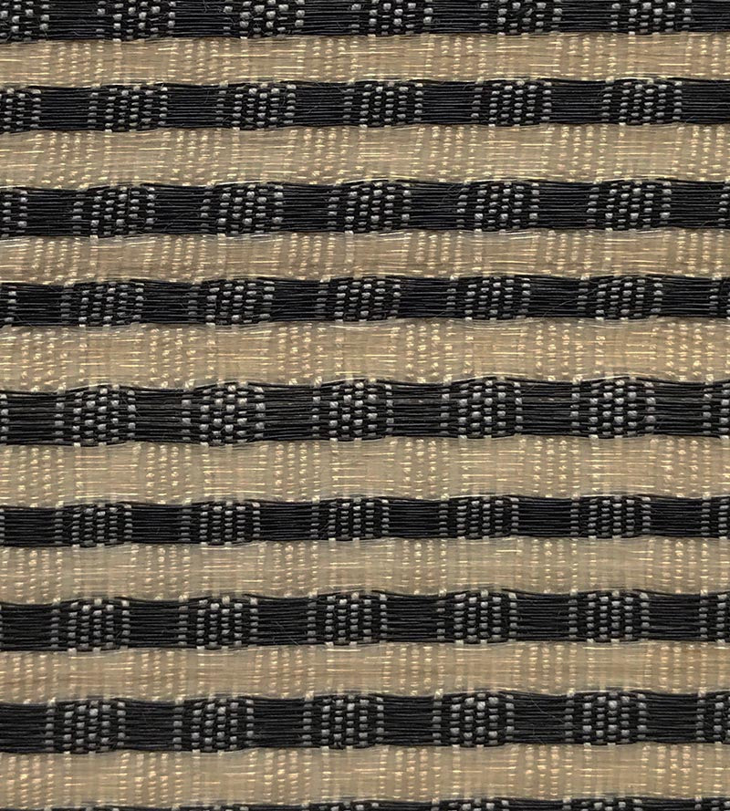 Old World Weavers Dale Horsehair Black / White Fabric Sample SK 00016814