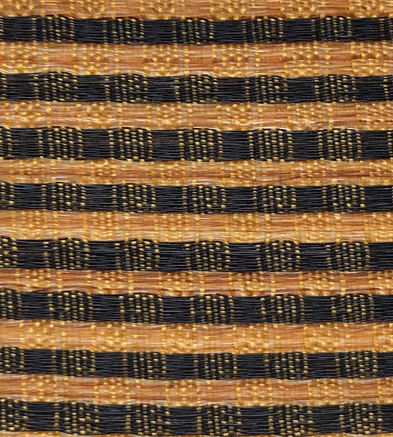 Old World Weavers Dale Horsehair Black / Yellow Fabric Sample SK 00016815