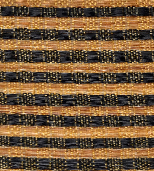 Old World Weavers Dale Horsehair Black / Yellow Fabric Sample SK 00016815