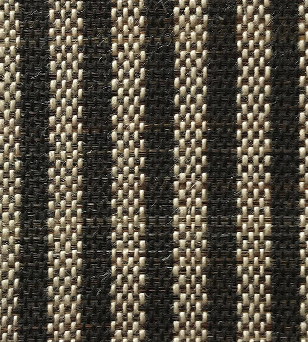 Old World Weavers Selle Ii Horsehair Stripe Natural / Black Fabric Sample SK 0001S904