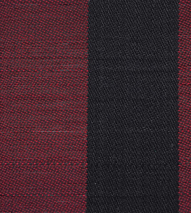 Old World Weavers Breton Horsehair Red / Black Fabric Sample SK 0002B205