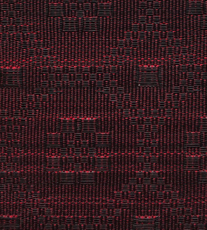 Old World Weavers Holstein Horsehair Burgundy Fabric Sample SK 0002H603