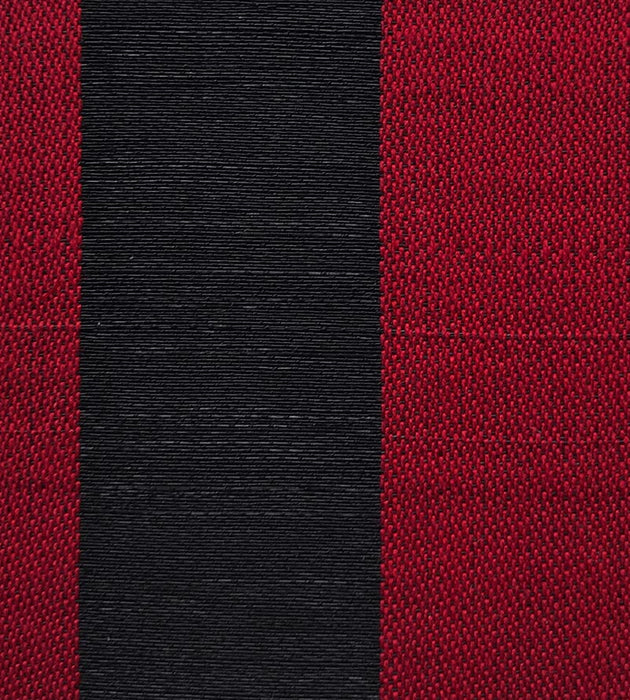 Old World Weavers Breton Horsehair Black / Red Fabric SK 0002R205