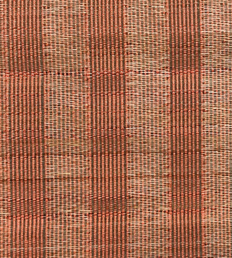 Old World Weavers Salerno Horsehair Terracotta Fabric Sample SK 0003H606