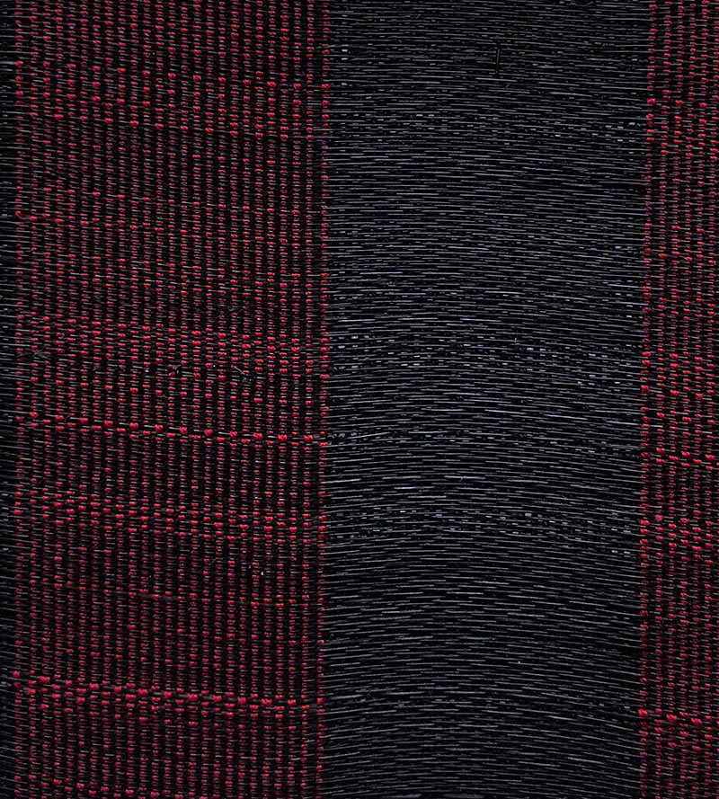 Old World Weavers Fredericksborg Horsehair Black / Burgundy Fabric Sample SK 0017H605