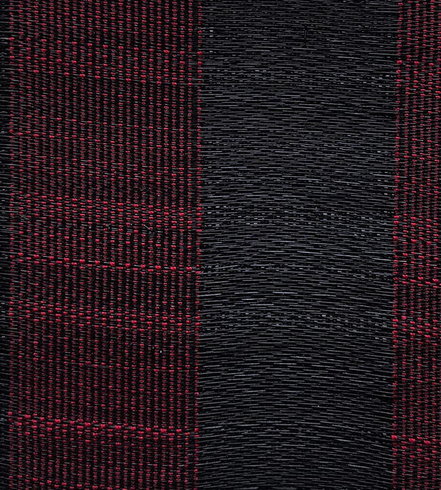 Old World Weavers Fredericksborg Horsehair Black / Burgundy Fabric Sample SK 0017H605