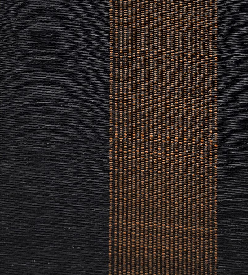 Old World Weavers Fredericksborg Horsehair Black / Gold Fabric Sample SK 0025H605