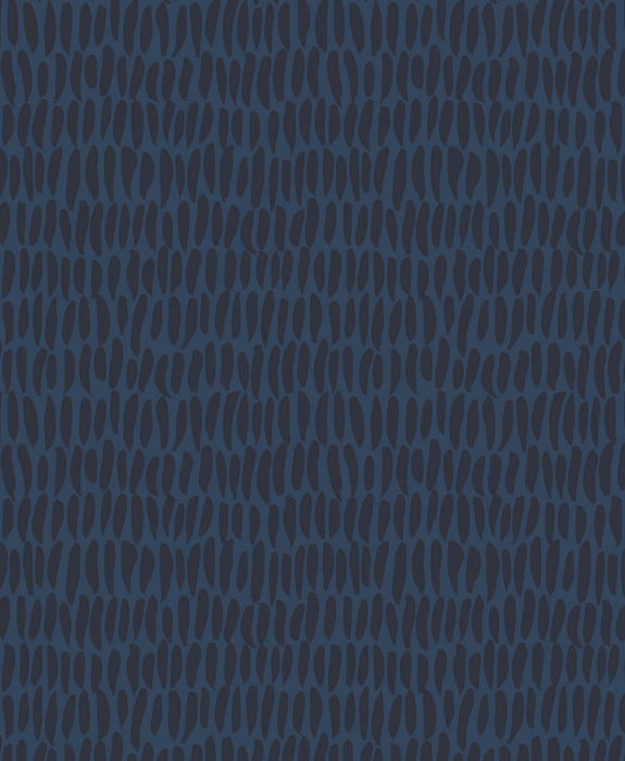 Seabrook Designs Brushwork  Midnight Wallpaper Sample SL80012