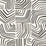 Seabrook Designs Linework Maze Inkwell Wallpaper SL80210