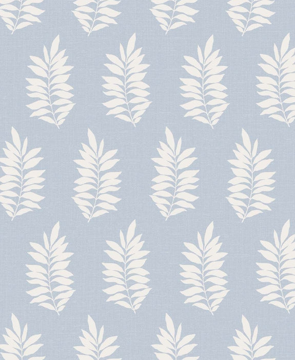 Seabrook Designs Pinnate Silhouette Iceburg Wallpaper Sample SL80302