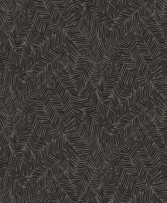 Seabrook Designs Lush  Black Sapphire Wallpaper Sample SL80410