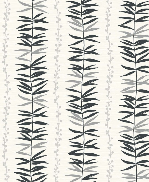 Seabrook Designs Summer Garland  Shadow Wallpaper Sample SL80500