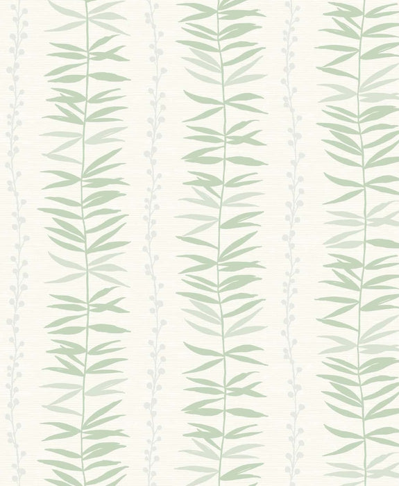 Seabrook Designs Summer Garland  Forest Wallpaper Sample SL80504