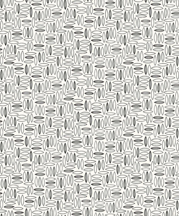 Seabrook Designs Pip Geo  Salt And Pepper Wallpaper SL80600