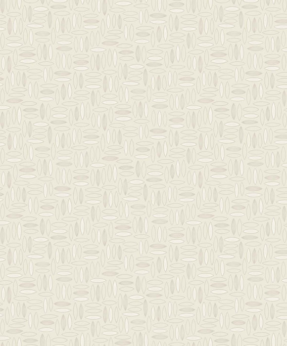 Seabrook Designs Pip Geo  Almond Milk Wallpaper SL80603