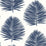 Seabrook Designs Island Palm Navy Blue Wallpaper Sample SL80702