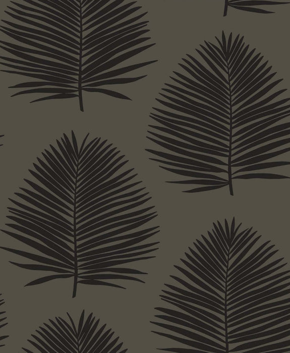 Seabrook Designs Island Palm Lava Rock Wallpaper Sample SL80710