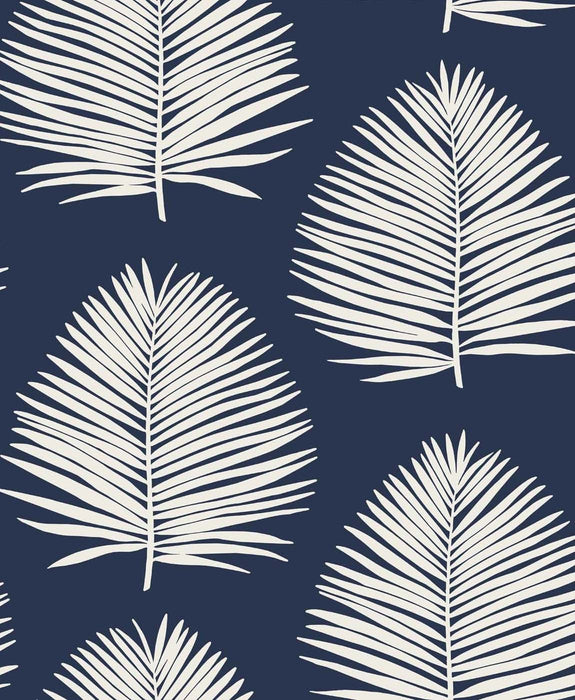 Seabrook Designs Island Palm Midnight Sky Wallpaper SL80712