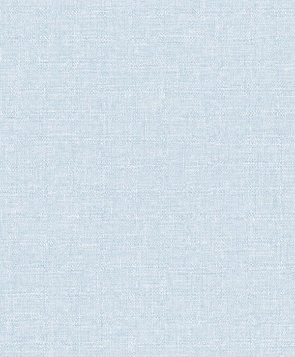 Seabrook Designs Soft Linen  Blue Fog Wallpaper SL81102