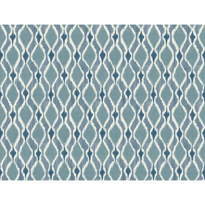 York Dyed Ogee Blue Wallpaper SP1429