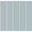 York Social Club Stripe Blue & Gold Wallpaper SR1543