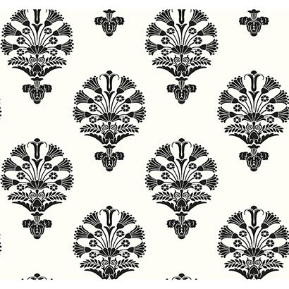 York Luxor Black & White Wallpaper SS2532