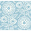 York Pomegranate Bloom Blue Wallpaper SS2580