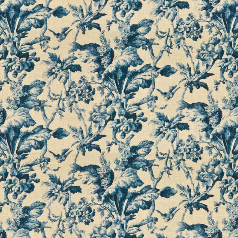 Stout Stotesbury 1 Sapphire Fabric Sample STOT-1