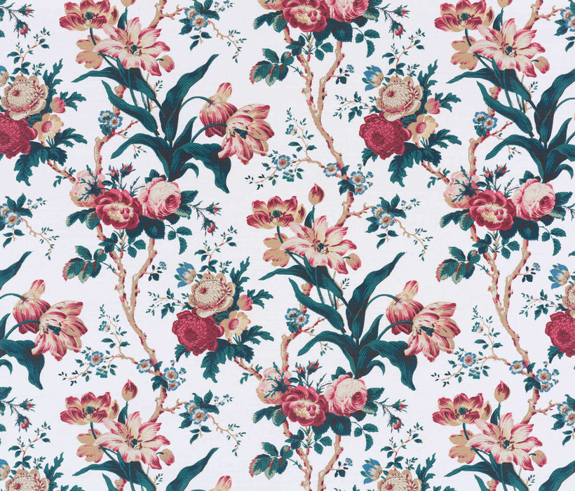 Braquenie Imperatrice Eugenie Soie Blanc Wallpaper BP320001