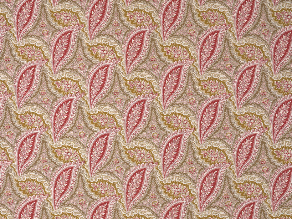 Braquenie Kerala Ocre Fabric B7696002