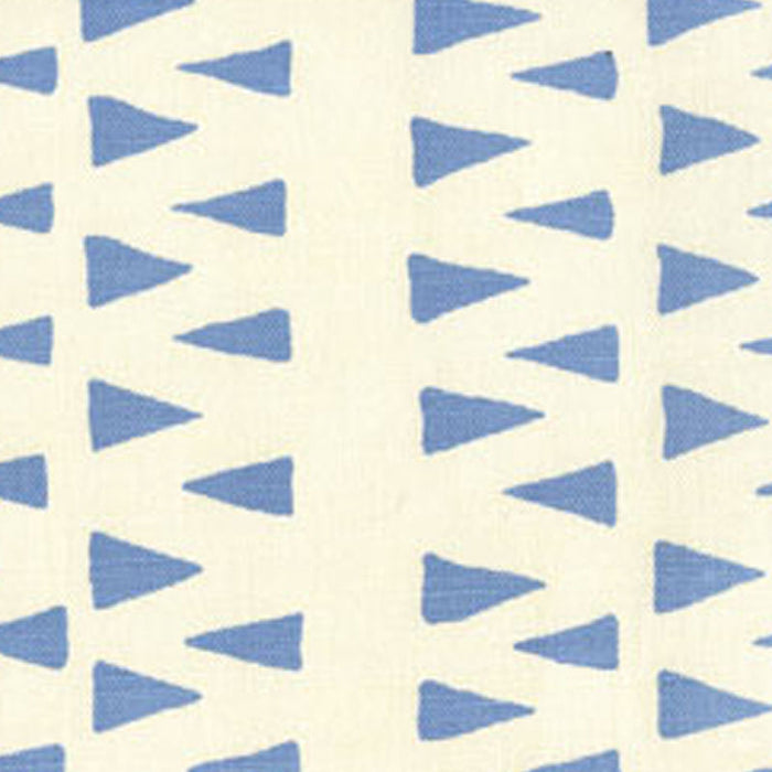 Alan Campbell St Jean Stripe French Blue Fabric Sample AC111-01