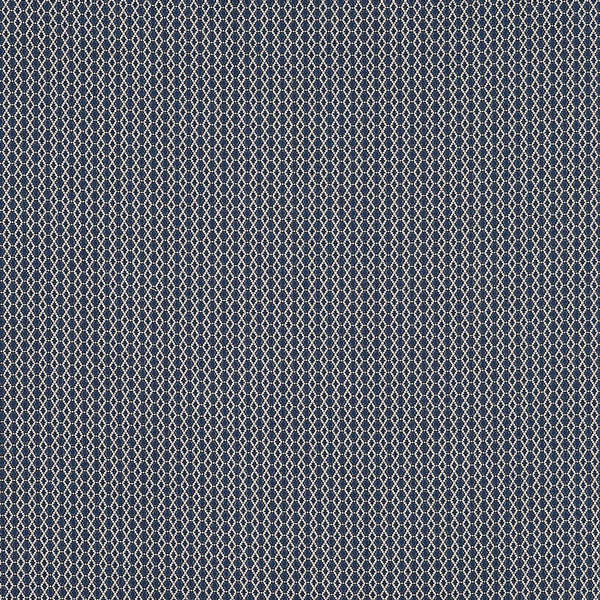 Peter Dunham Susa White On Indigo Fabric Sample 131SUS02