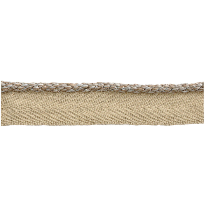 Kravet Couture Micro Cord Grey Frost Trim Sample T30562.11.0