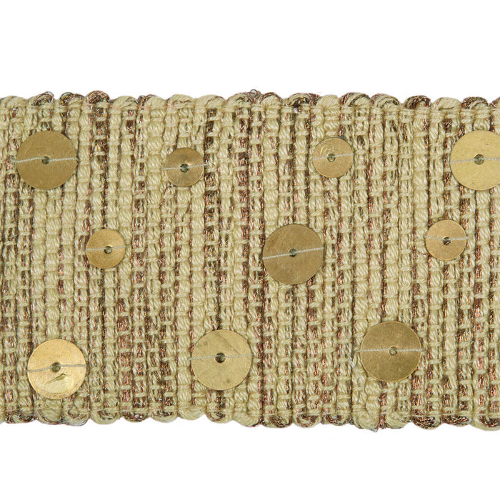 Kravet Couture Starry Night Miners Gold Trim Sample T30614.416.0