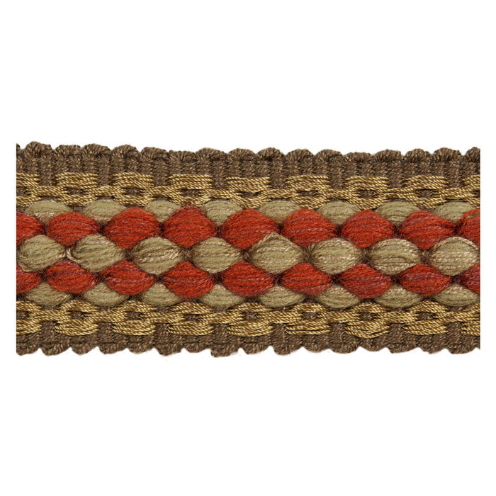 Kravet Couture Tracker Fireside Trim Sample T30623.624.0