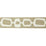 Kravet Design Organic Links Natural Trim Sample T30755.16.0