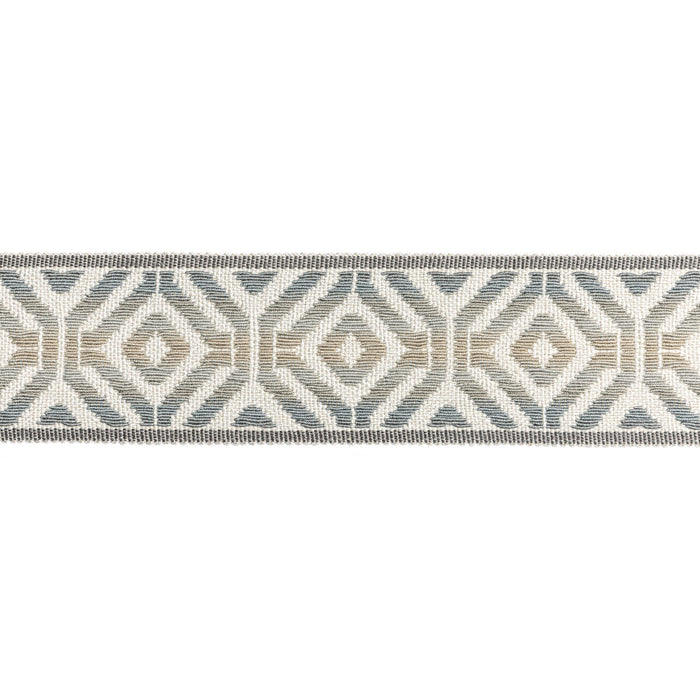 Kravet Couture Sanur Tape Pewter Trim Sample T30823.11.0