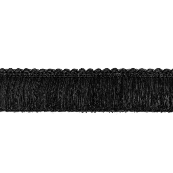 Kravet Couture Sojourn Fringe Ivory/Noir Trim Sample T30825.81.0