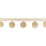 Kravet Couture Paradise Poms Cream Trim Sample T30827.1.0