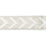 Kravet Couture Chevron Velvet Tape Blanc Trim Sample T30828.1601.0