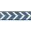 Kravet Couture Chevron Velvet Tape Ink Trim Sample T30828.50.0